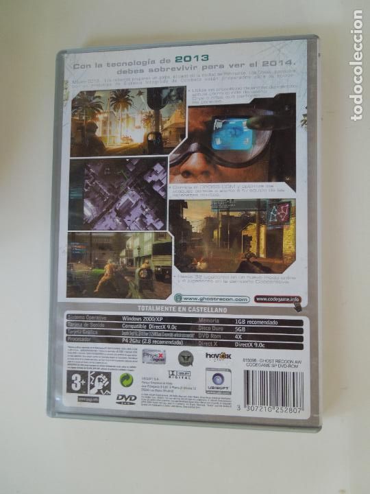 Videojuegos y consolas: GHOST RECON - ADVANCED WARFIGHTER - PC DVD ROM - CASTELLANO. - Foto 3