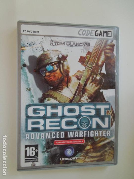 Videojuegos y consolas: GHOST RECON - ADVANCED WARFIGHTER - PC DVD ROM - CASTELLANO. - Foto 1