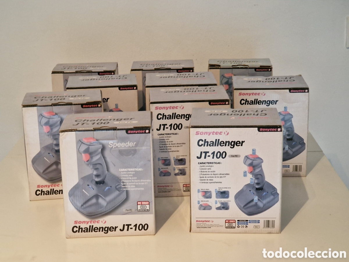 Videojuegos y consolas: lote de Joystick JT-100 - Foto 4