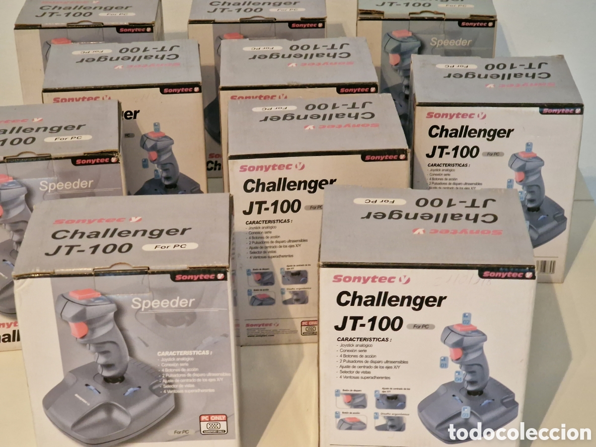 Videojuegos y consolas: lote de Joystick JT-100 - Foto 5