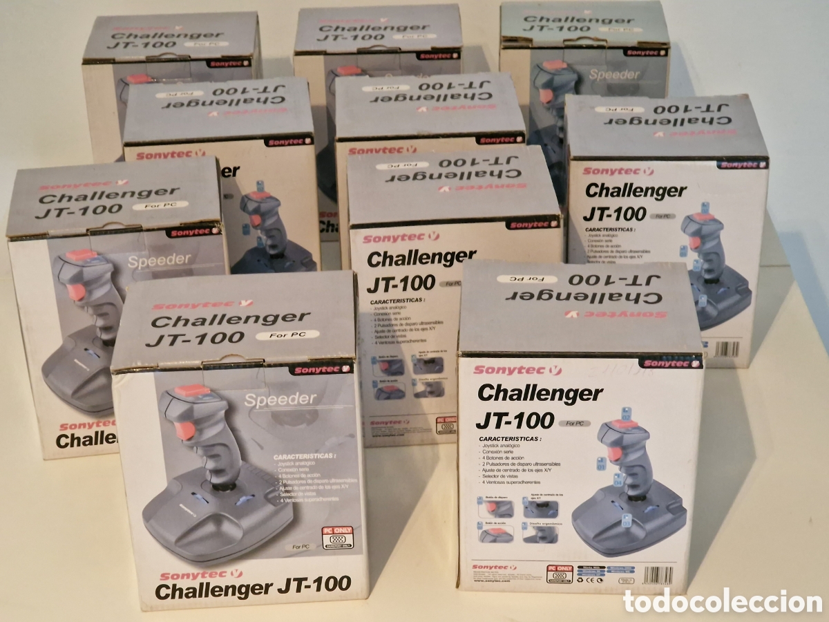 Videojuegos y consolas: lote de Joystick JT-100 - Foto 1