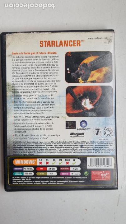 Videojuegos y consolas: Starlancer - XPLOSIV - JUEGO PC (2 CDS) - Foto 2