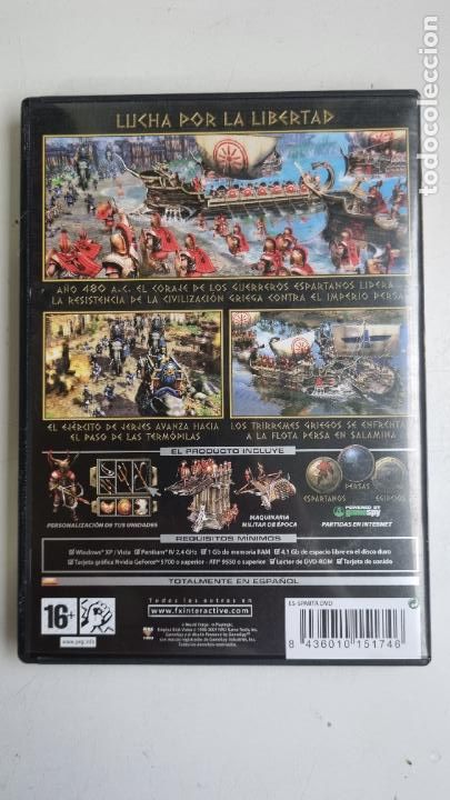 Videojuegos y consolas: SPARTA - La batalla de las term&oacute;pilas - JUEGO PC - Foto 2