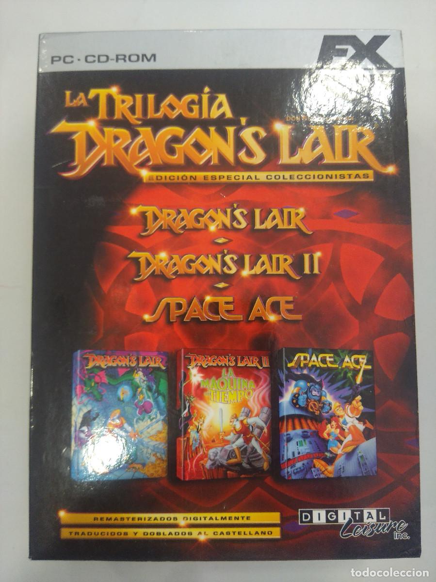Videojuegos y consolas: LA TRILOGIA/DRAGONS LAIR/PC. - Foto 1