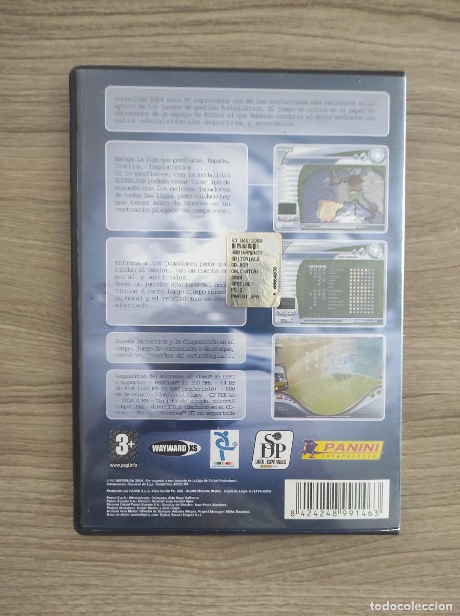 Videojuegos y consolas: ~ VIDEOJUEGO DE PC - SUPERLIGA 2004 ~ - Foto 3