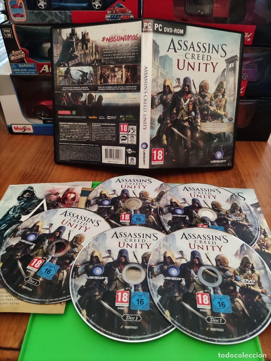 Videojuegos y consolas: Juego PC 25 Assasins Creed Unity (Como nuevo) - Foto 1