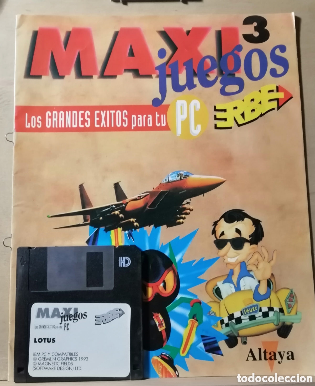 Videojuegos y consolas: Juego pc Maxi juegos 3 lotus - Foto 1