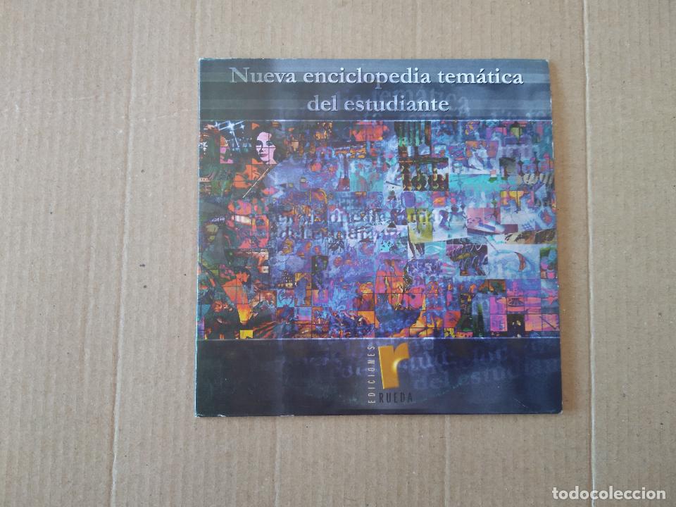 Videojuegos y consolas: CD NUEVA ENCICLOPEDIA TEM&Aacute;TICA DEL ESTUDIANTE EDICIONES RUEDA - Foto 1