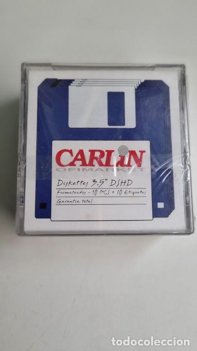 Videojuegos y consolas: Caja de 10 disquetes (PRECINTADO) PC - Foto 5