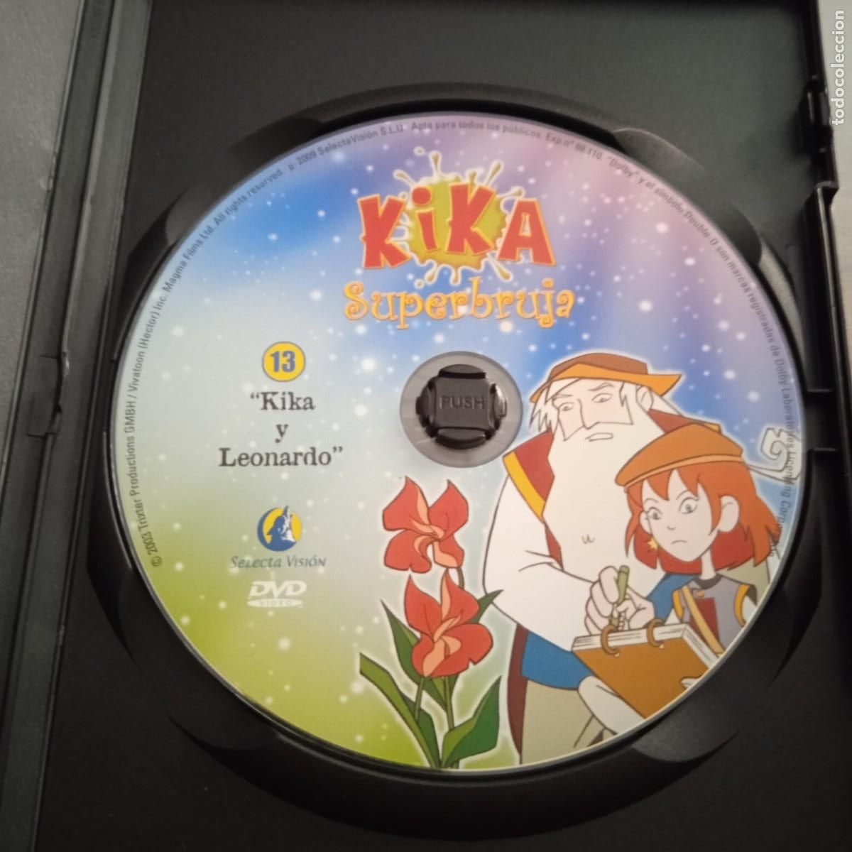 Videojuegos y consolas: DVD Kika superbruja.Kika y Leonardo - Foto 2