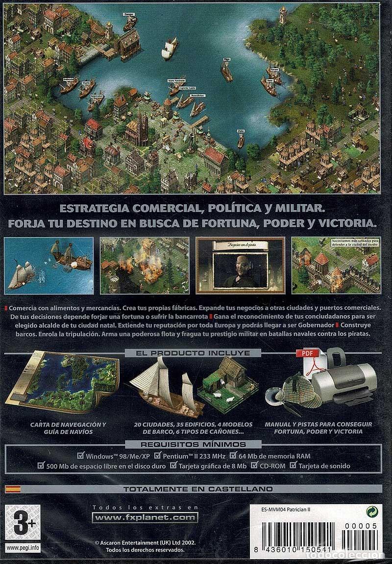 Videojuegos y consolas: Patrician II. PC (nuevo y precintado) - Foto 2