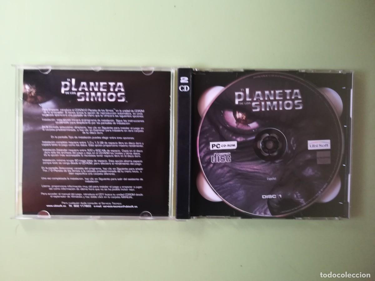 Videojuegos y consolas: Videojuego pc el planeta de los simios 2 discos cd - Foto 3
