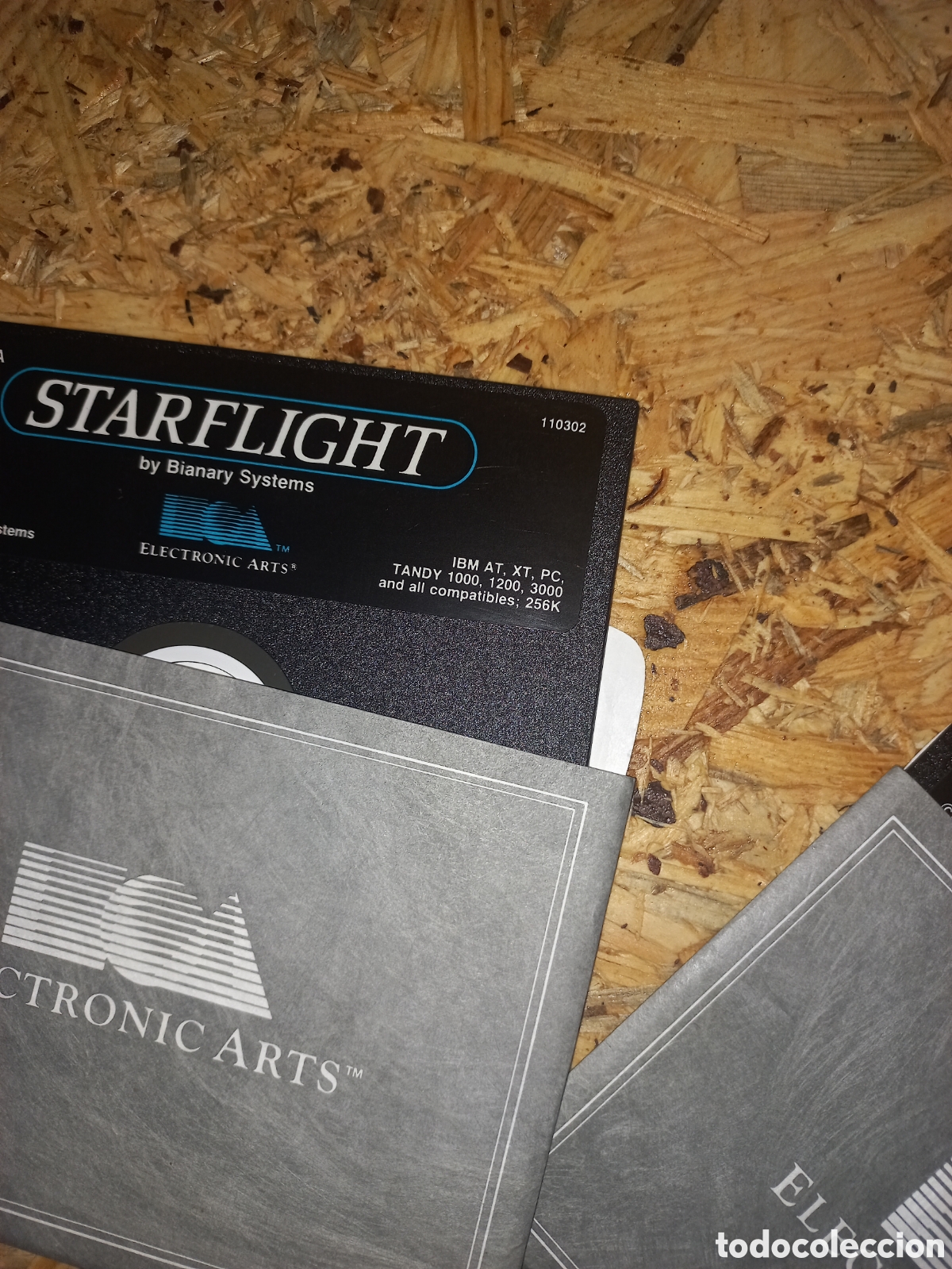 Videojuegos y consolas: PC IBM / TANDY 5,25 STARFLIGHT DISKETTES - Foto 2