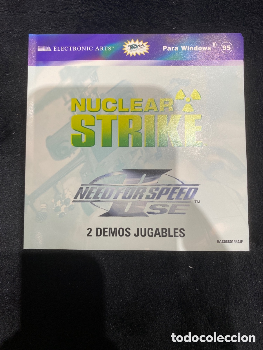 Videojuegos y consolas: JUEGO PC 2 discos NUCLEAR STRIKE, NEED FOR SPEED. 2 DEMOS JUGABLES - Foto 1