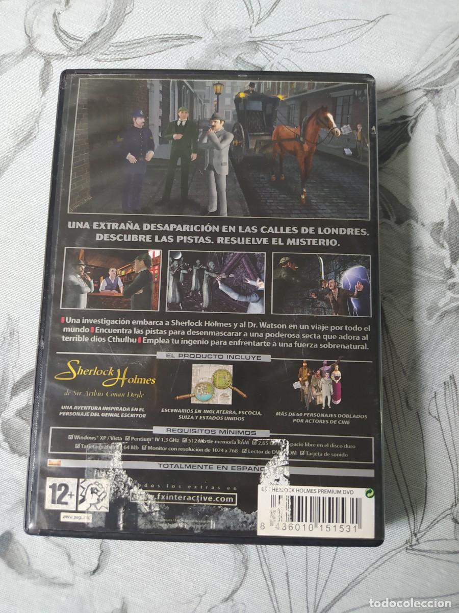 Videojuegos y consolas: Juego Pc Sherlock Holmes La Aventura - Foto 3