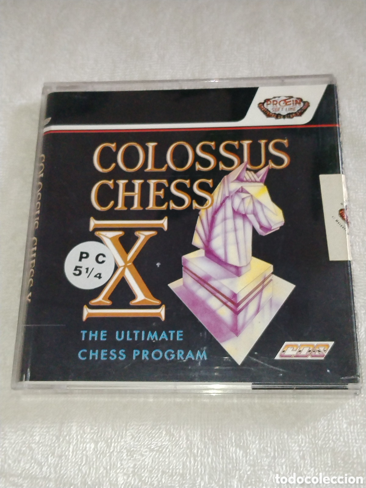 Videojuegos y consolas: Colossus chess x. PC. Discos 5 1/4. Ajedrez - Foto 1