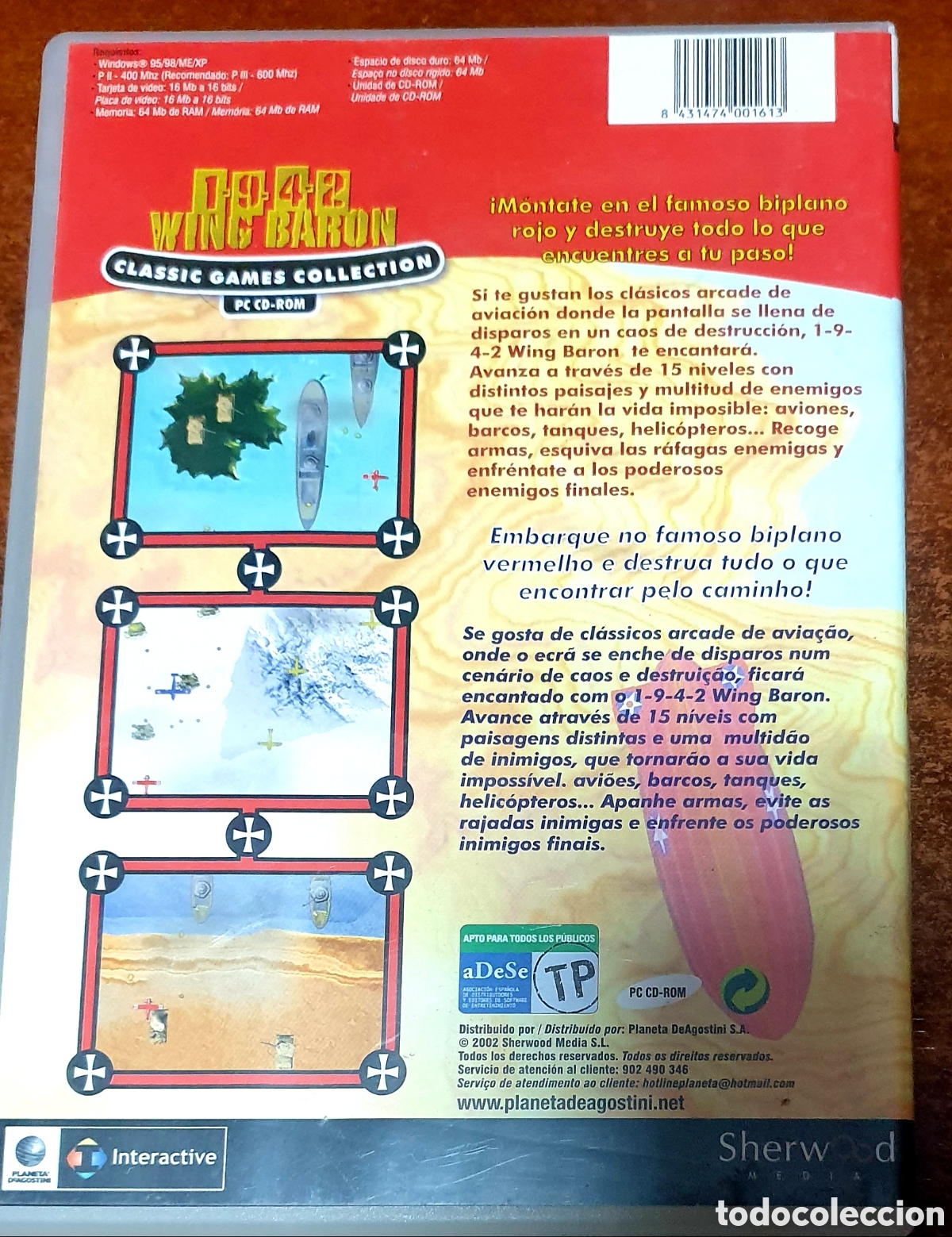 Videojuegos y consolas: PC. 1942 Wing Baron - Foto 2