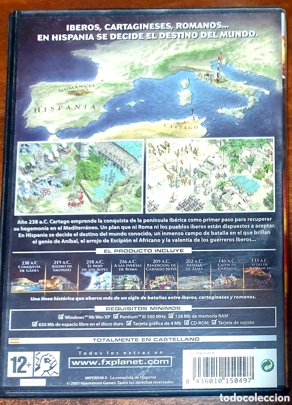 Videojuegos y consolas: PC. Imperium II. La Conquista de Espa&ntilde;a - Foto 2