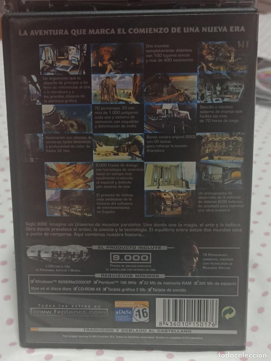 Videojuegos y consolas: CD The longest journey PC - Foto 2