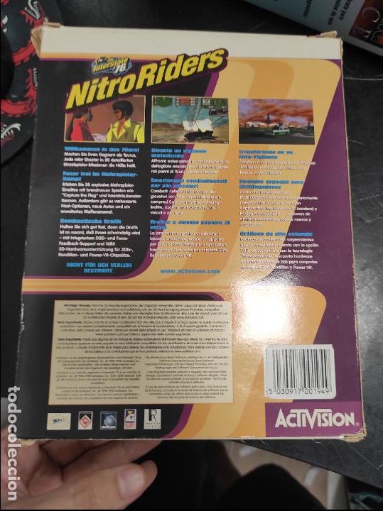 Videojuegos y consolas: Interstate 76 Nitroriders Nitro riders - PC CAJA GRANDE - Foto 2