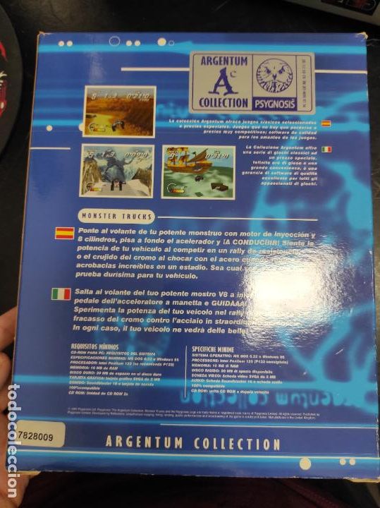 Videojuegos y consolas: Monster Trucks - PC CAJA GRANDE - Foto 2
