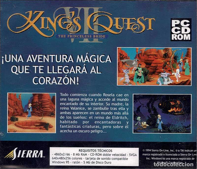 Videojuegos y consolas: Kings Quest. The Princeless Bride. PC - Foto 2