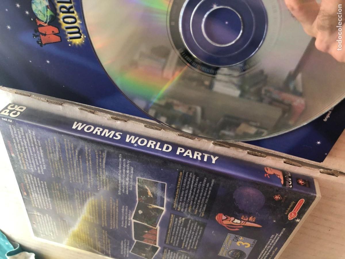 Videojuegos y consolas: WORMS WORLD PARTY TEAM 17 - PC CD KREATEN - Foto 3