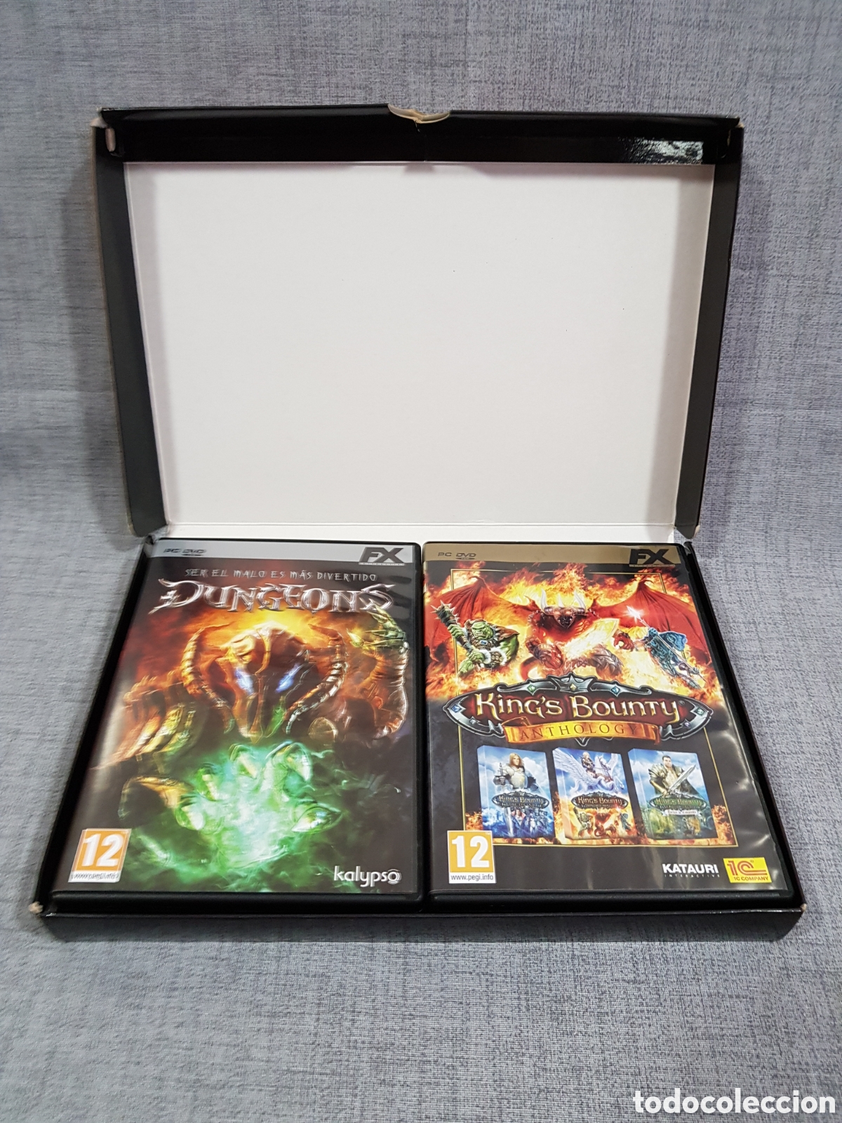 Videojuegos y consolas: CAJA DUNGEONS & MAGIC JUEGOS PARA PC - Foto 2