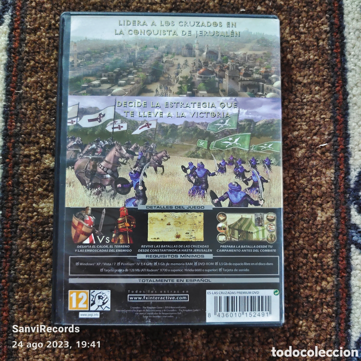 Videojuegos y consolas: PC DVD-ROM: LAS CRUZADAS, EDICI&Oacute;N REMASTERIZADA (FX) - Foto 2