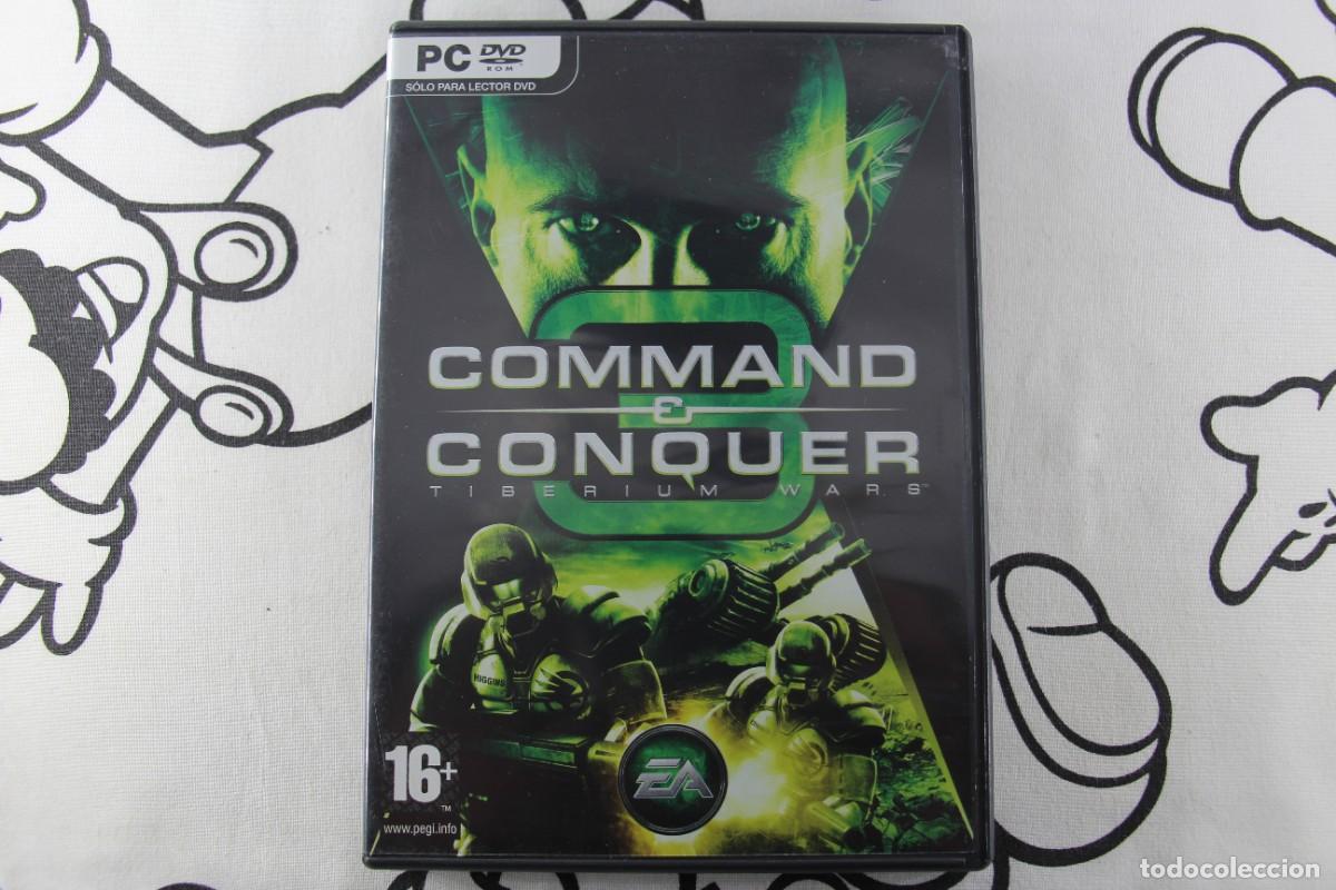 Videojuegos y consolas: PC COMMAND & CONQUER 3 TIBERIUM WARS MUY BUEN ESTADO PAL ESPA&Ntilde;A - Foto 1