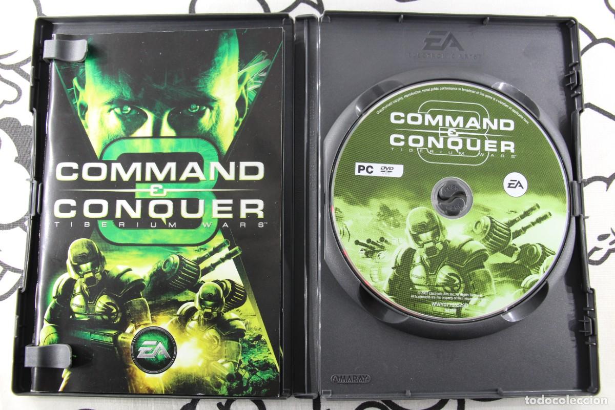 Videojuegos y consolas: PC COMMAND & CONQUER 3 TIBERIUM WARS MUY BUEN ESTADO PAL ESPA&Ntilde;A - Foto 3