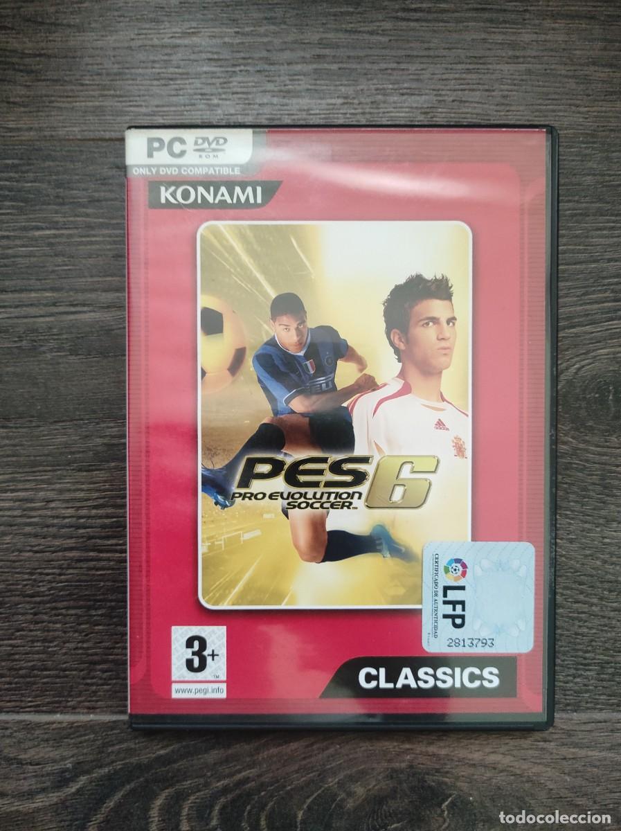 Videojuegos y consolas: ❇️ JUEGO PC VIDEOJUEGO PES 6 PRO EVOLUTION SOCCER 6 KONAMI CLASSICS ❇️ - Foto 1