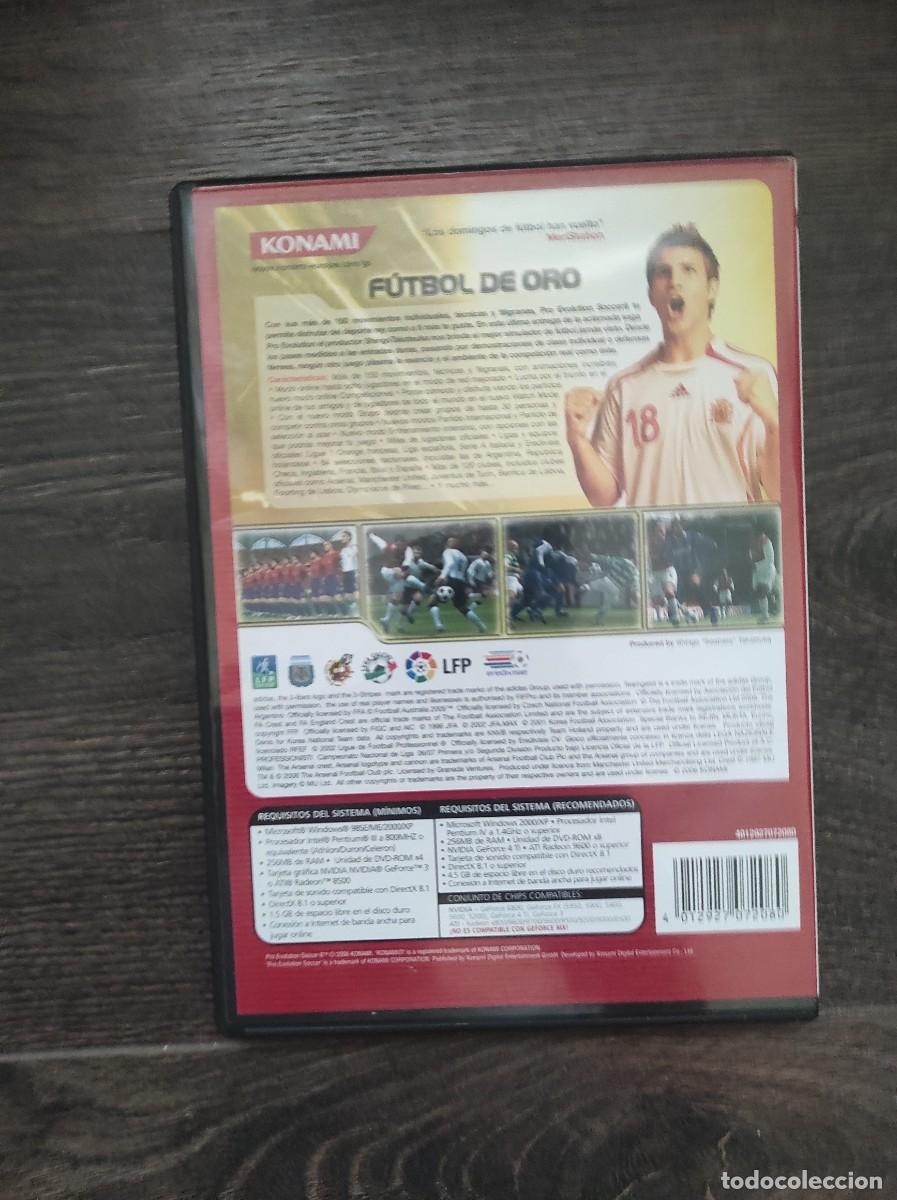 Videojuegos y consolas: ❇️ JUEGO PC VIDEOJUEGO PES 6 PRO EVOLUTION SOCCER 6 KONAMI CLASSICS ❇️ - Foto 3