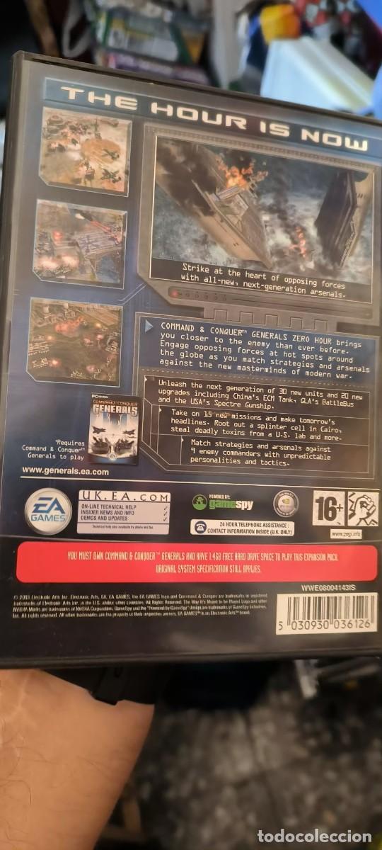 Videojuegos y consolas: JUEGO COMMAND CONQUER GENERALS ZERO HOUR - Foto 3