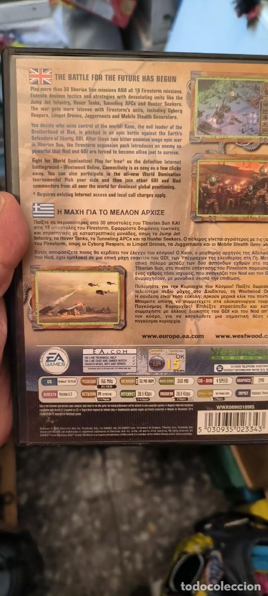Videojuegos y consolas: JUEGO COMMAND CONQUER TIBERIAN SUN Y FIRESTORM MISION - Foto 2
