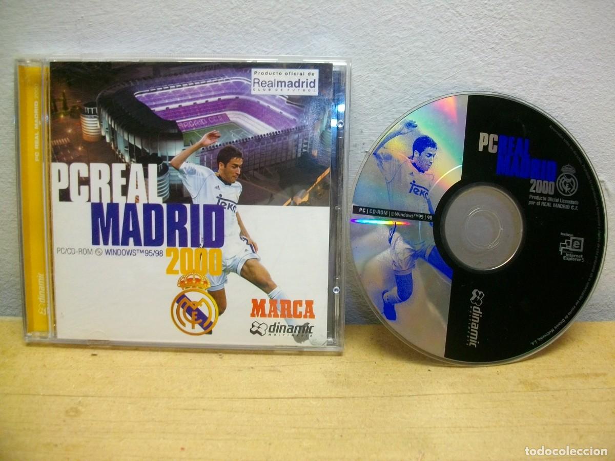 Videojuegos y consolas: Pc F&uacute;tbol Real Madrid 2000 PC - Foto 1