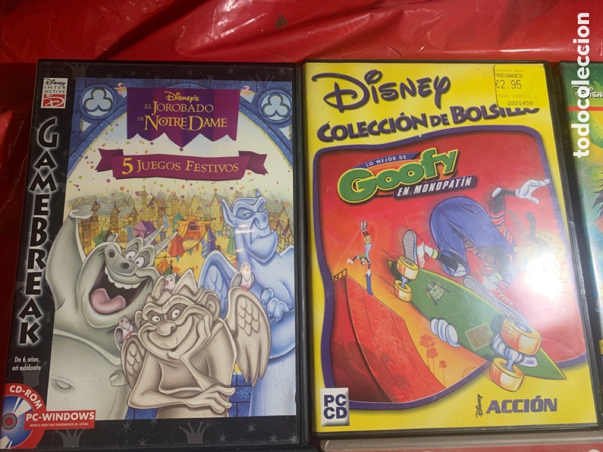 Videojuegos y consolas: Lote juegos disney pc cd-rom - Foto 2