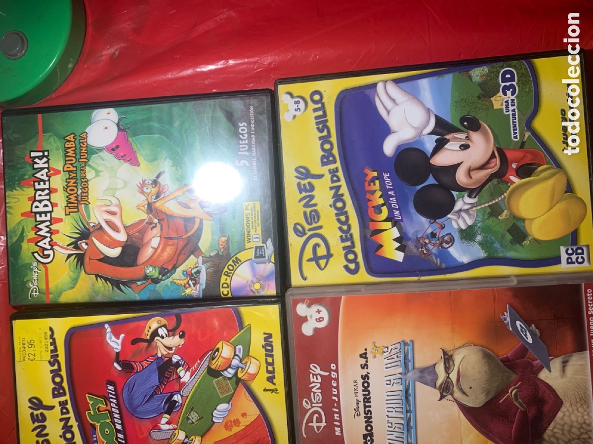 Videojuegos y consolas: Lote juegos disney pc cd-rom - Foto 3