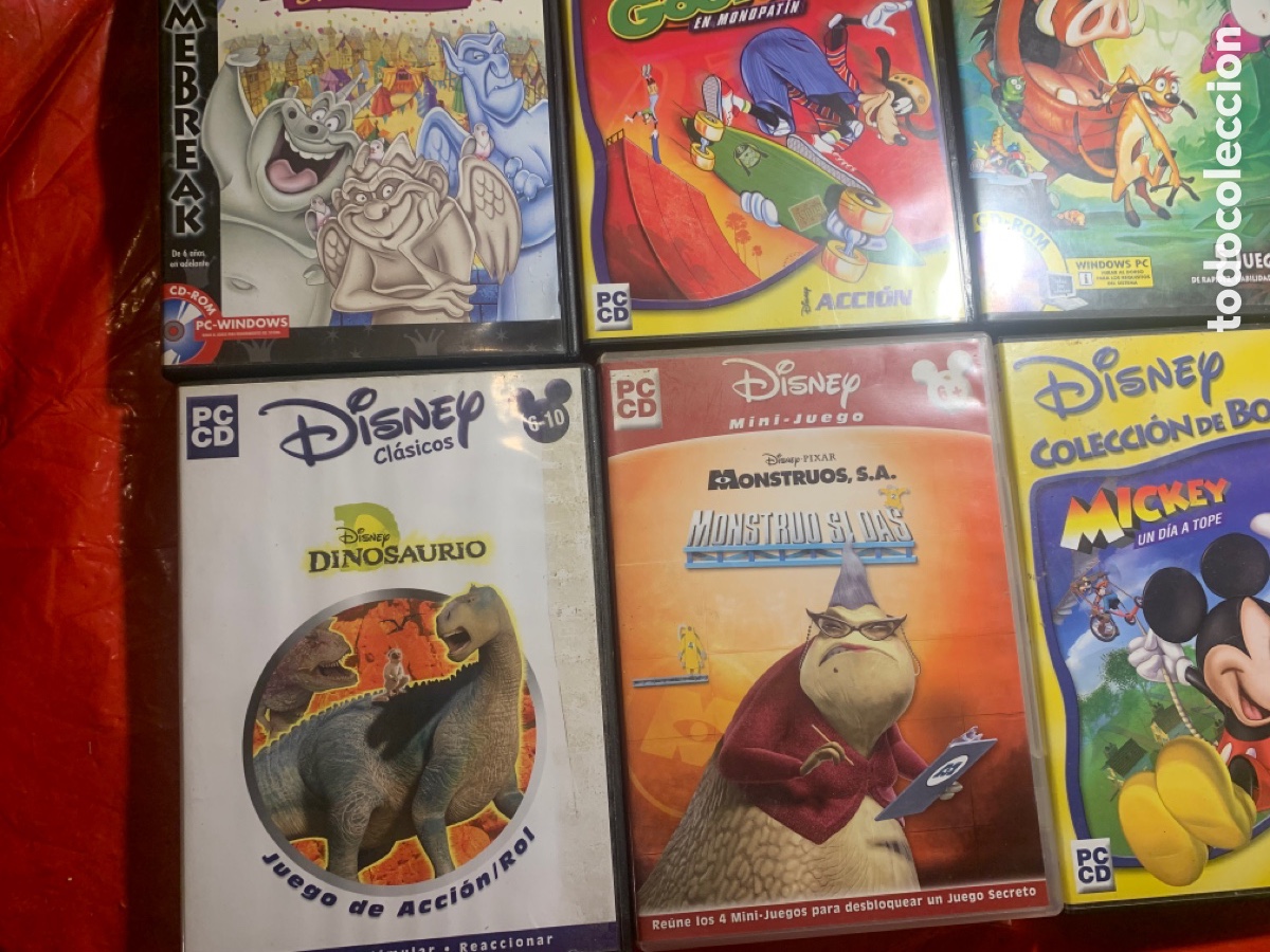 Videojuegos y consolas: Lote juegos disney pc cd-rom - Foto 4