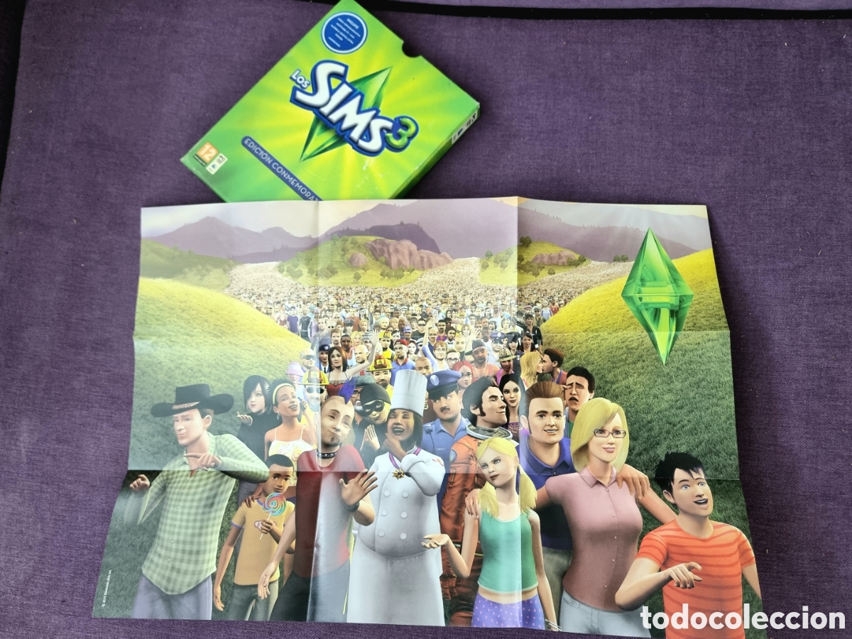 Videojuegos y consolas: LOS SIMS 3. ED. CONMEMORATIVA: LIBRO, SOFWARE PC/MAC, MATERIAL EXTRA, POSTER - Foto 9