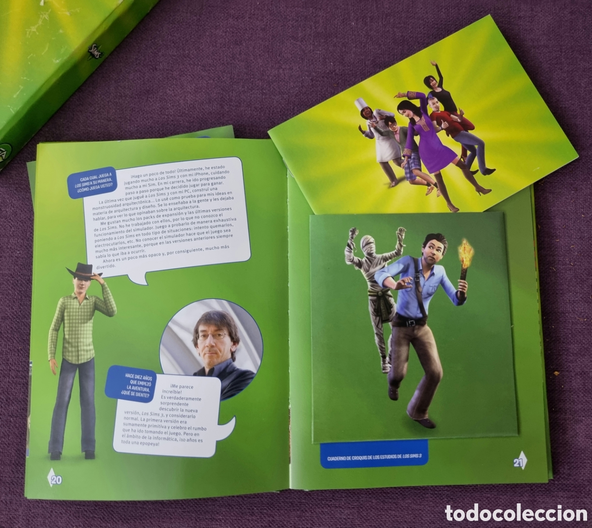 Videojuegos y consolas: LOS SIMS 3. ED. CONMEMORATIVA: LIBRO, SOFWARE PC/MAC, MATERIAL EXTRA, POSTER - Foto 10