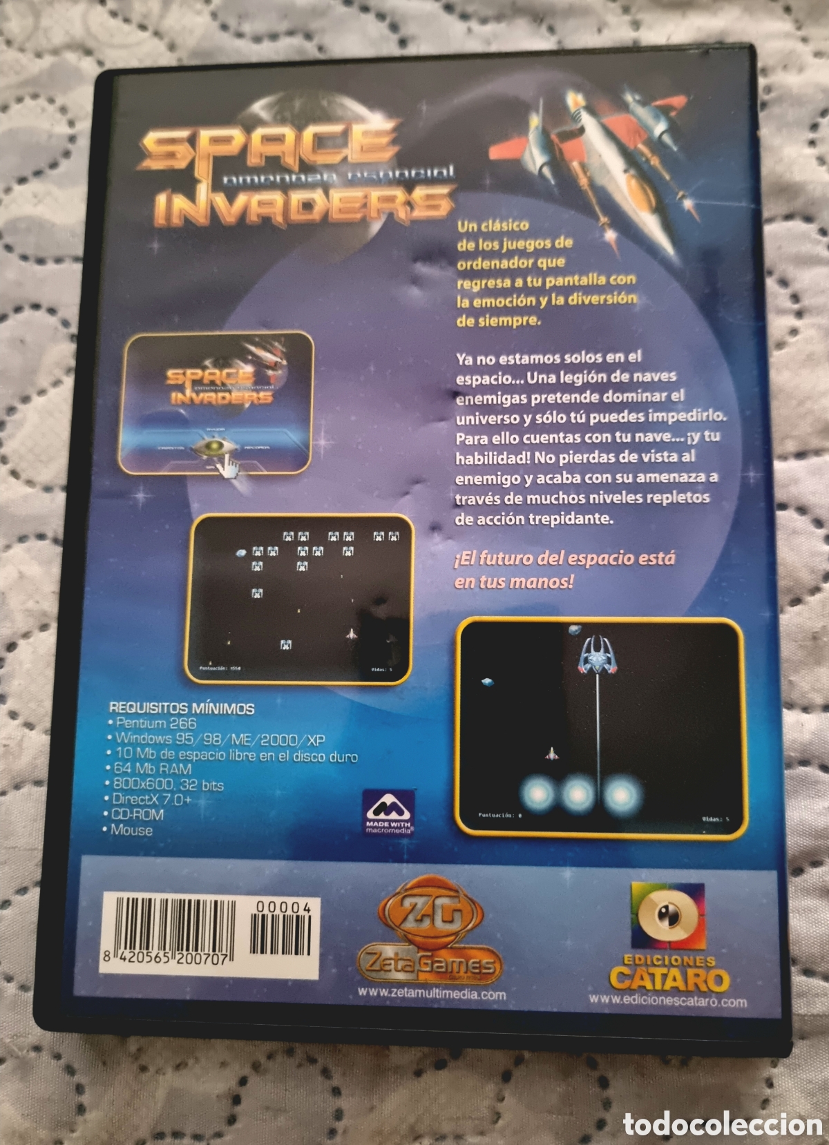 Videojuegos y consolas: CDROM SPACE INVADERS AMENAZA ESPACIAL - Foto 2