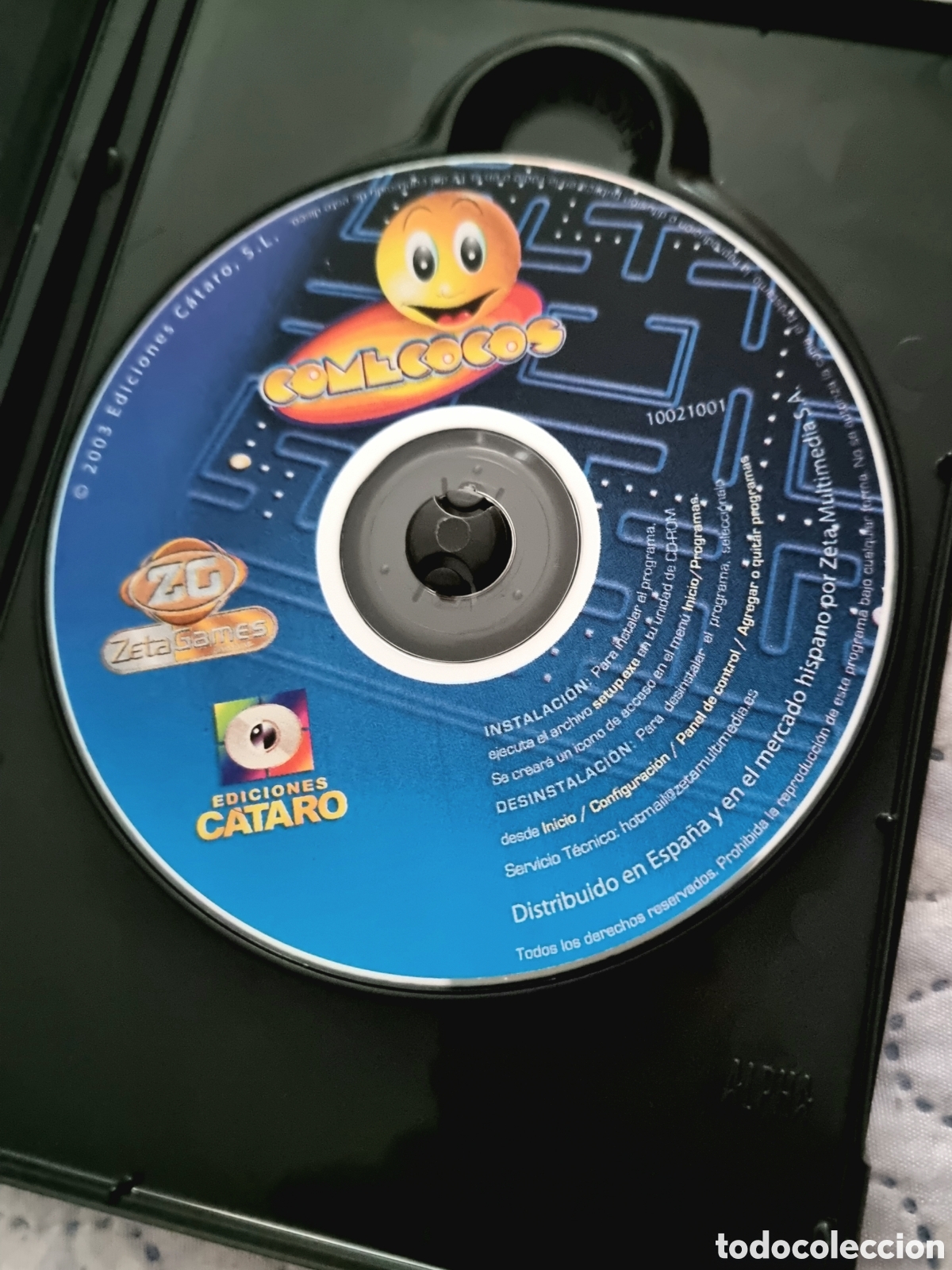 Videojuegos y consolas: COMECOCOS. EDICIONES CATARO. PC CD-ROM. ARCADE ZETA GAMES. - Foto 3