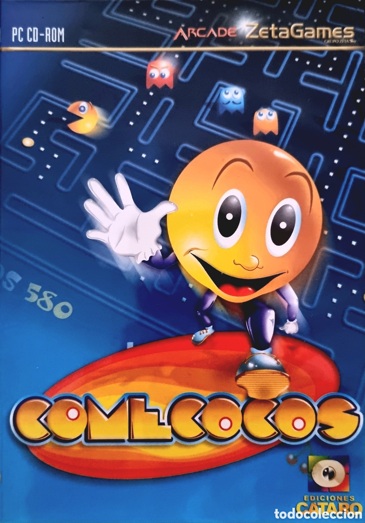 Videojuegos y consolas: COMECOCOS. EDICIONES CATARO. PC CD-ROM. ARCADE ZETA GAMES. - Foto 1