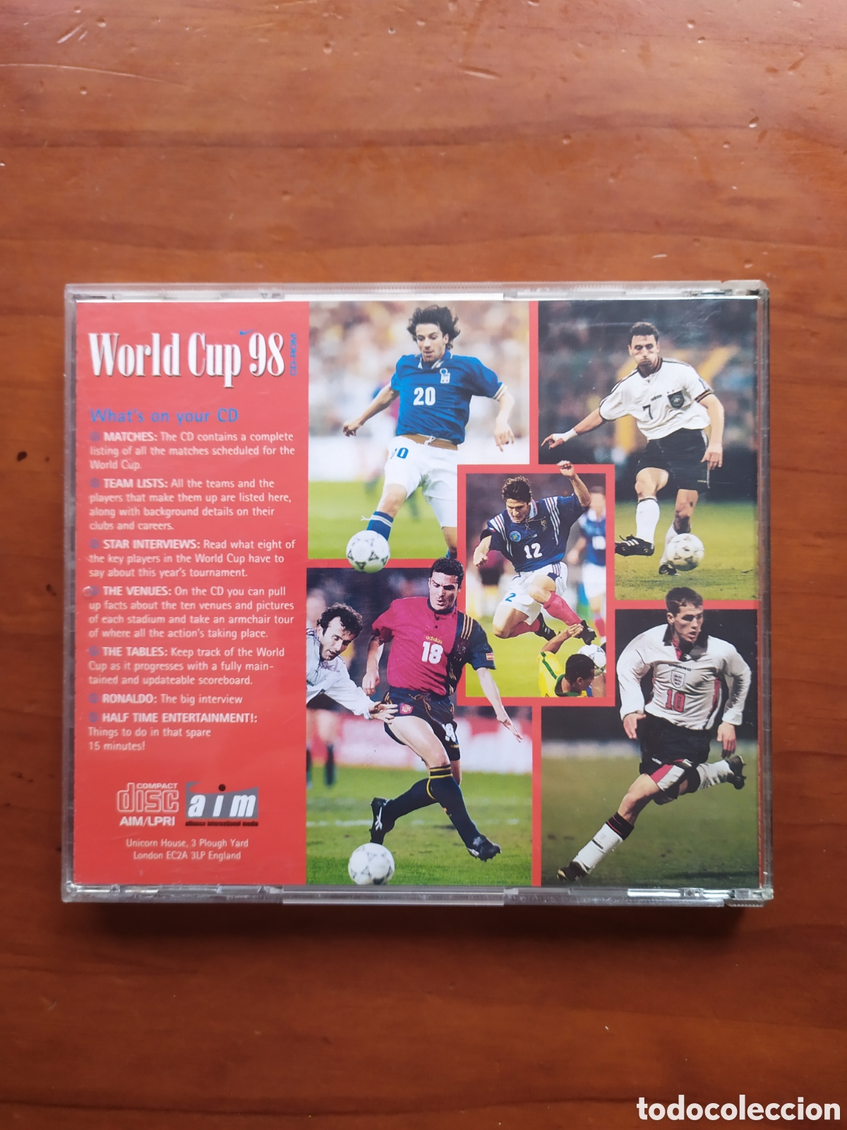 Videojuegos y consolas: World Cup 98 CD rom - Foto 2