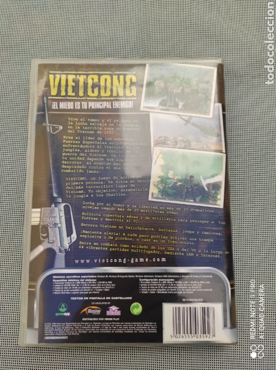 Videojuegos y consolas: Juego PC Vietcong 2 cds - Foto 4