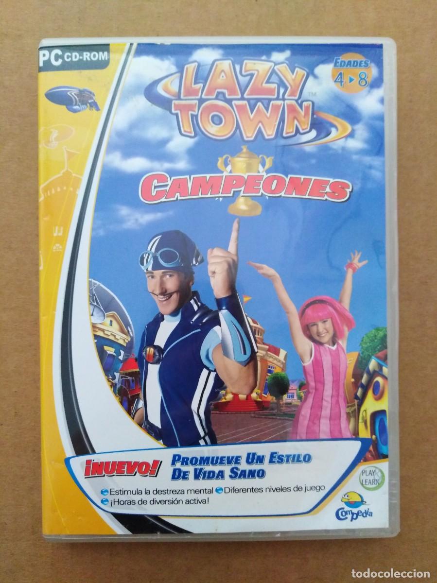 juego pc cd-rom lazy town: campeones (compedia/ - Compra venta en  todocoleccion