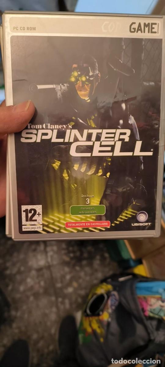 Videojuegos y consolas: JUEGO PC SPLINTER CELL - Foto 1