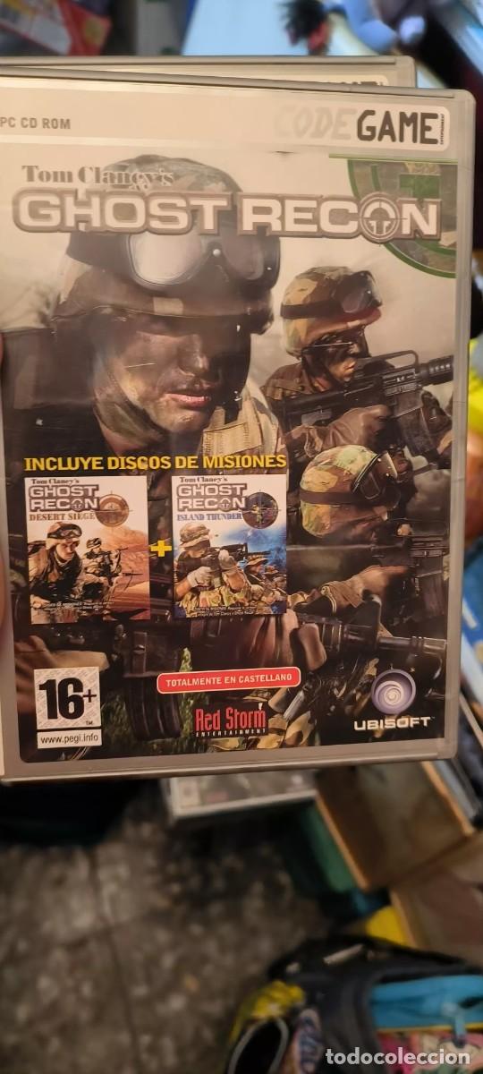 Videojuegos y consolas: JUEGO PC TOM CLANCYS, GHOST RECON + DESERT SIEGE + ISLAND THUNDER - Foto 1
