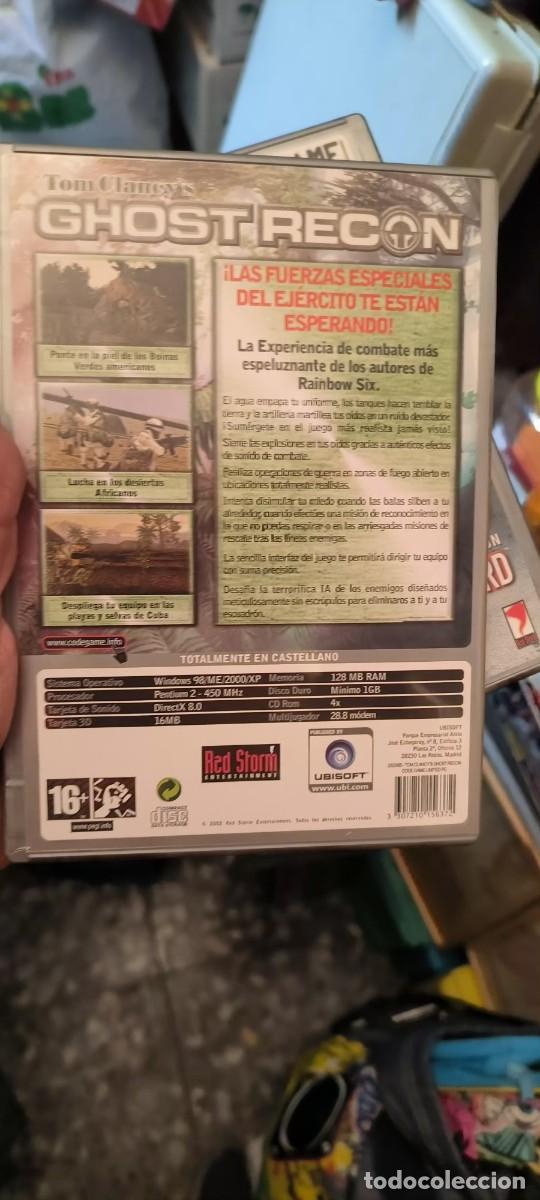 Videojuegos y consolas: JUEGO PC TOM CLANCYS, GHOST RECON + DESERT SIEGE + ISLAND THUNDER - Foto 2